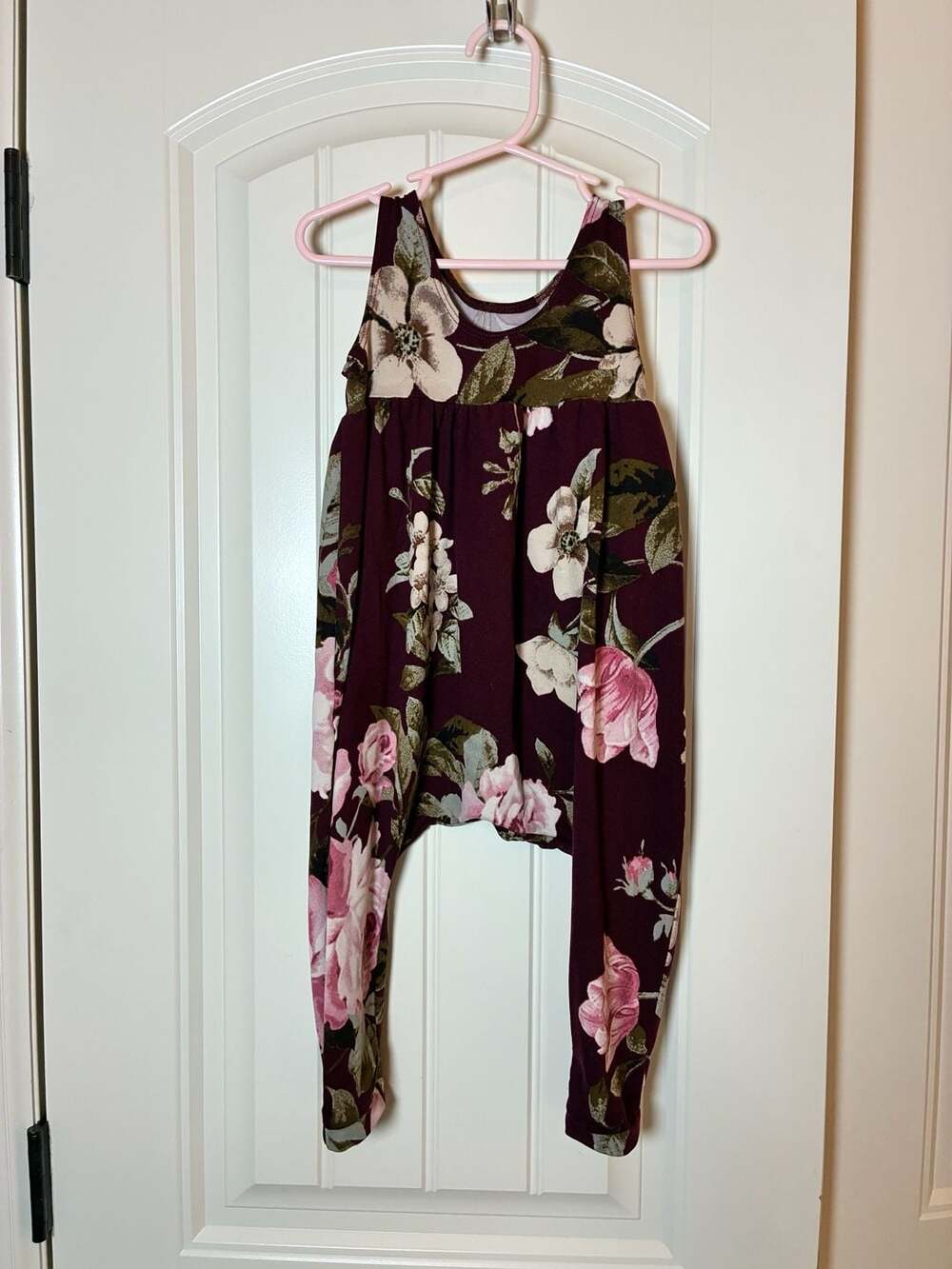 Toddler Boutique Floral Sleeveless Romper Jumpsuit